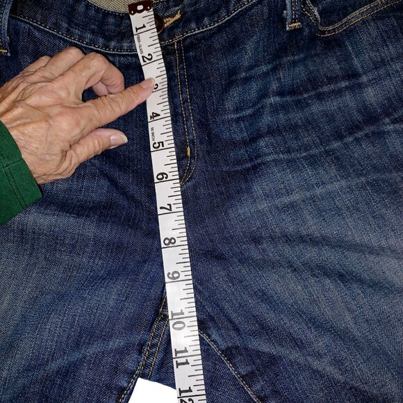 Eddie Bauer Denim Jeans Classic Bootcut Women's Size 18P Casual Relaxed Fit - Picture 7 of 11